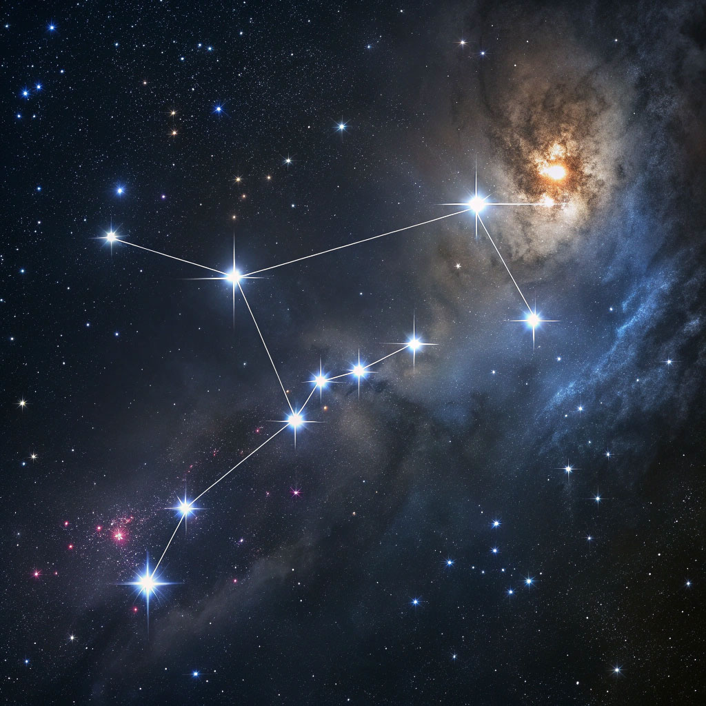 Созвездие Малая медведица — ориентир, постоянство, север